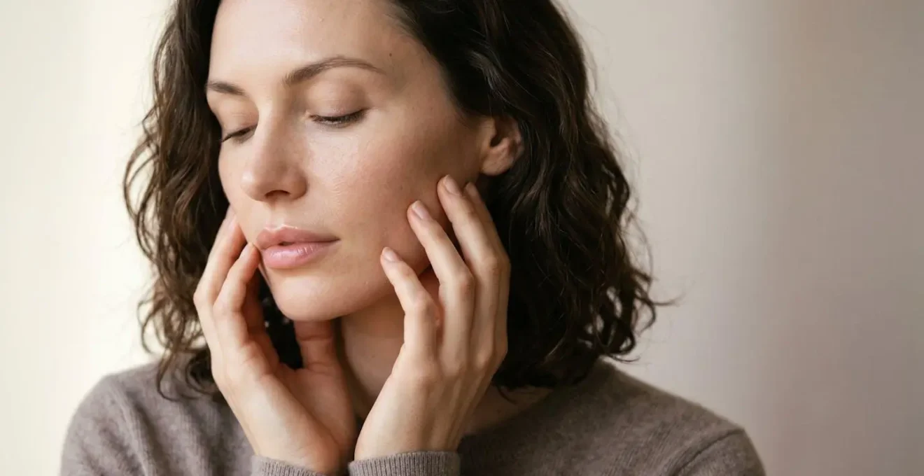 Profilo elegante di donna con focus su zigomi e labbra definiti naturalmente