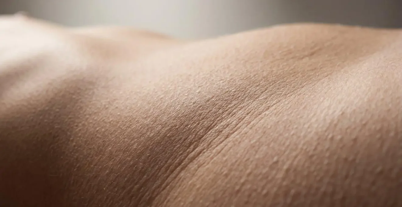 Dettaglio anatomico della zona dei fianchi che mostra gli accumuli adiposi resistenti all'esercizio fisico