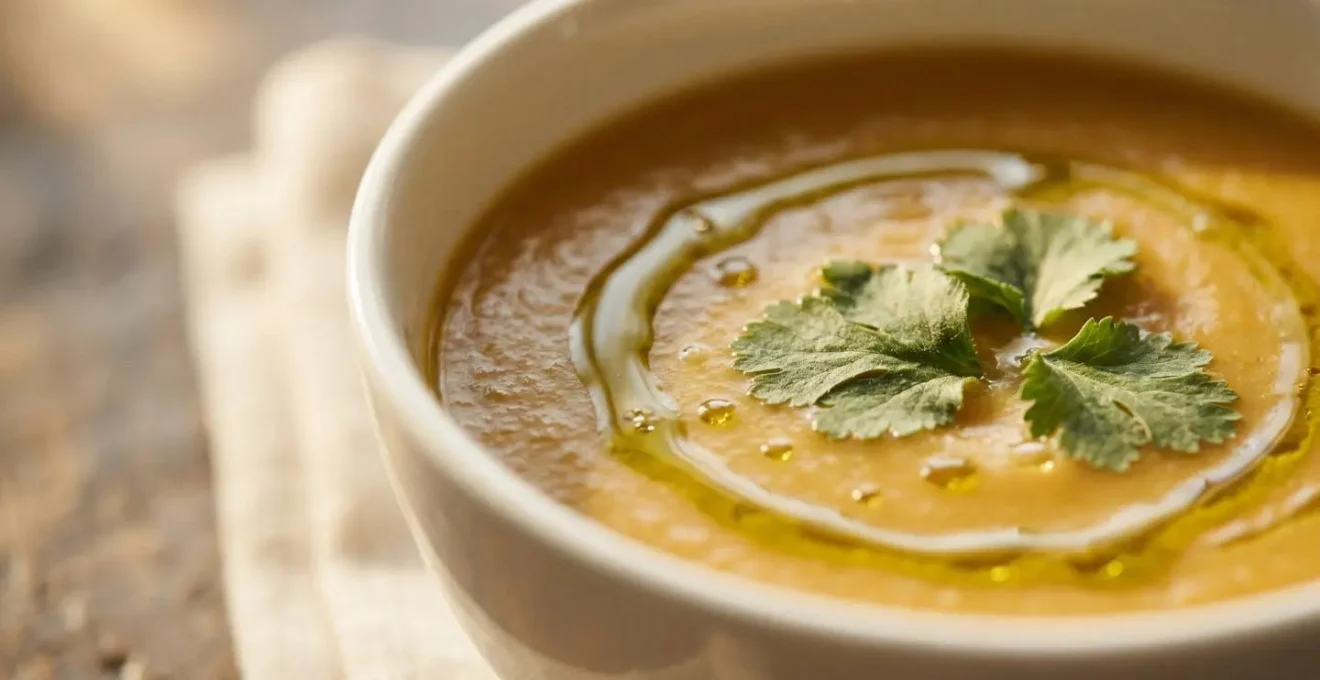 Piatto di cibo a texture morbida preparato per il recupero post-operatorio con ingredienti freschi e nutrienti
